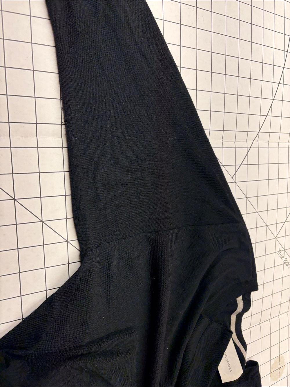 Brochu Walker 100% Wool V-Neck Pullover Sweater Black Size Medium - Picture 12 of 13